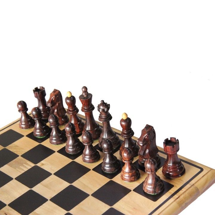 Premium Teakwood Tournament Chess Board uploaded by BlackFox Art & Craft on 6/26/2021