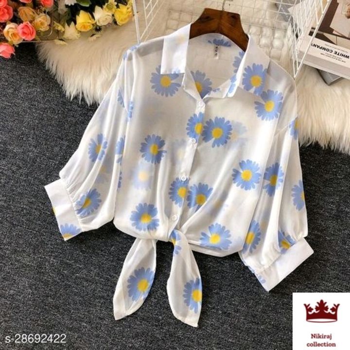 Post image Pretty Fashionista Women Shirts
Fabric: GeorgetteSleeve Length: Long SleevesPattern: PrintedMultipack: 1Sizes:S (Bust Size: 32 in, Length Size: 23 in) M (Bust Size: 36 in, Length Size: 23 in) 