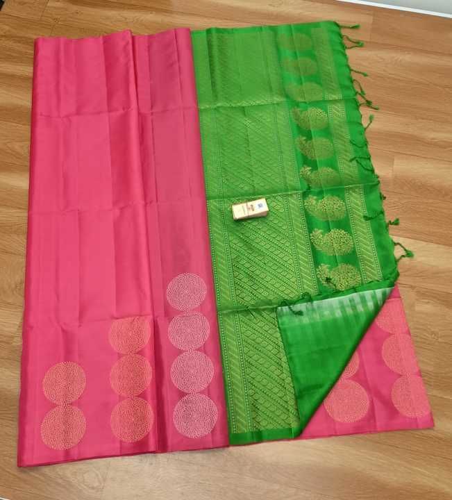 Soft silk uploaded by Sarees and kurtis bazzar on 6/27/2021