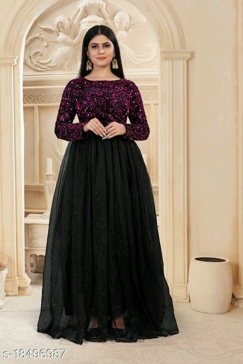 Post image Trendy Feminine Women Gowns

Fabric: Cotton SilkSleeve Length: Long SleevesPattern: EmbellishedMultipack: 2Sizes:XL (Bust Size: 42 in, Length Size: 50 in, Waist Size: 40 in) 
Dispatch: 2-3 Days
DM ME FOR ORDER