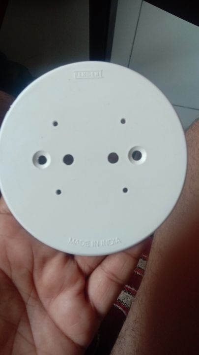 Round plastic ceiling plate uploaded by business on 6/27/2021
