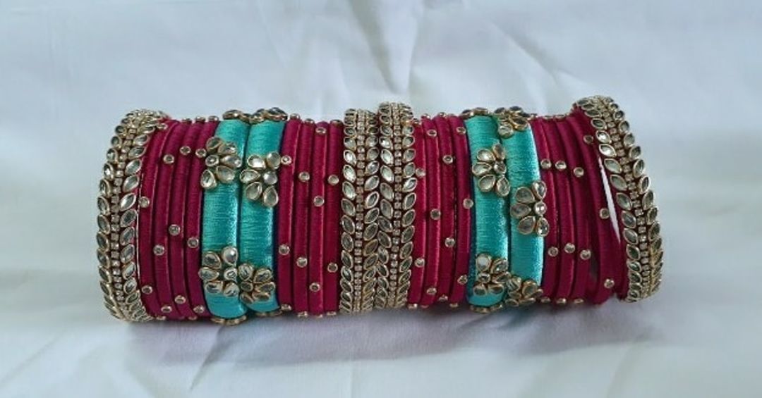Silk thread jewelry uploaded by VS collections  on 6/27/2021