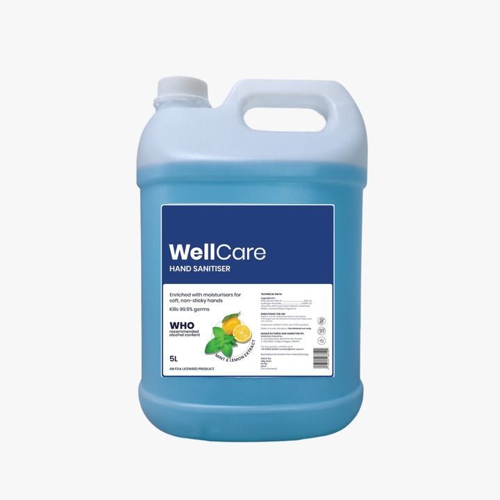 WellCare Hand Sanitizer 5L uploaded by business on 6/27/2021