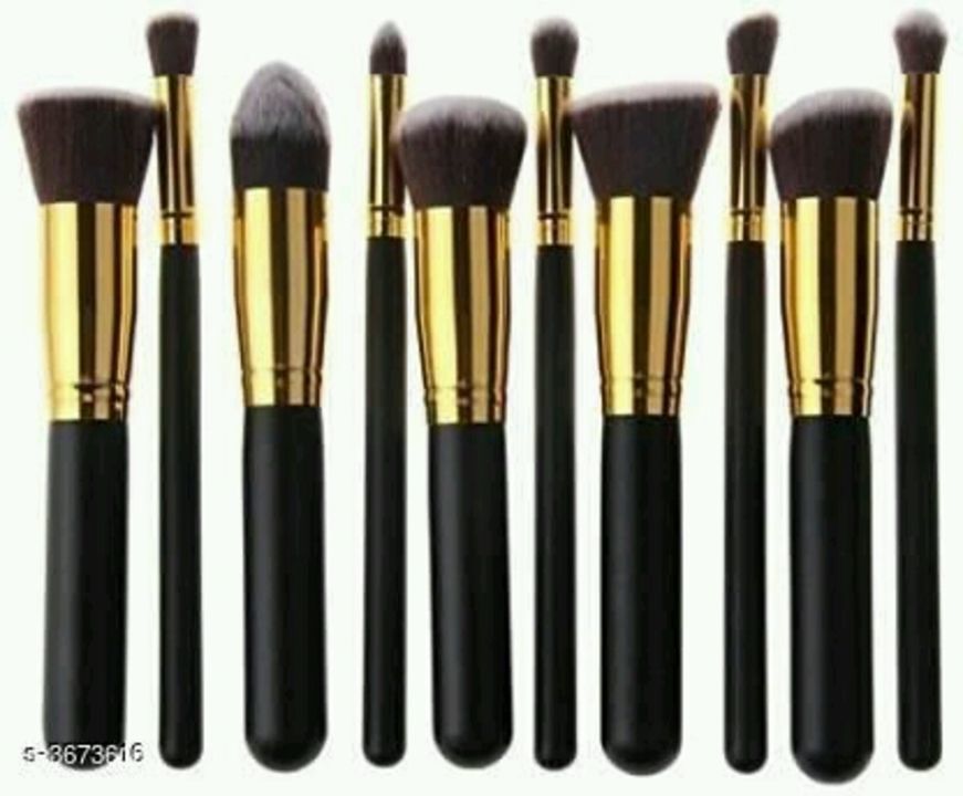 make up brushes uploaded by firdous collection on 6/27/2021