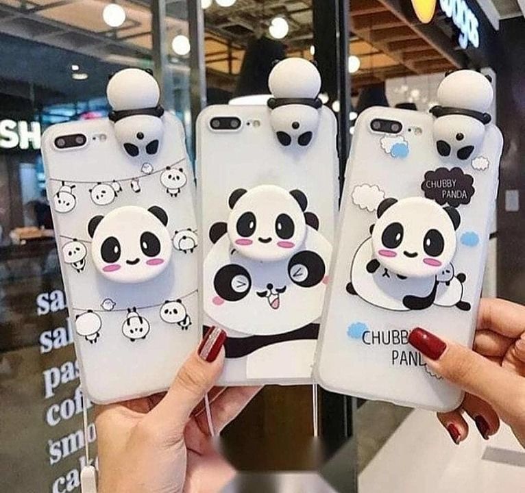 💜Toy mobile phone Cases (toys available panda, Minnie,  micky)
 uploaded by Nakhrang store on 8/17/2020