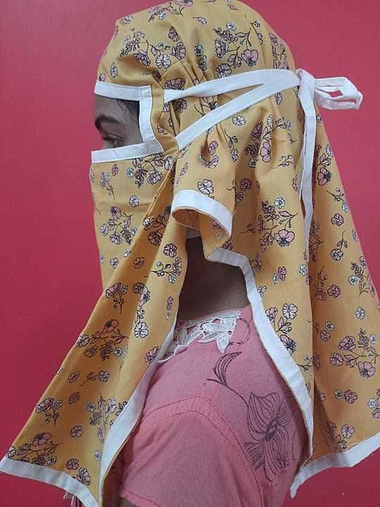 Ladies mask cum scarf uploaded by Siddhi enterprises on 8/17/2020