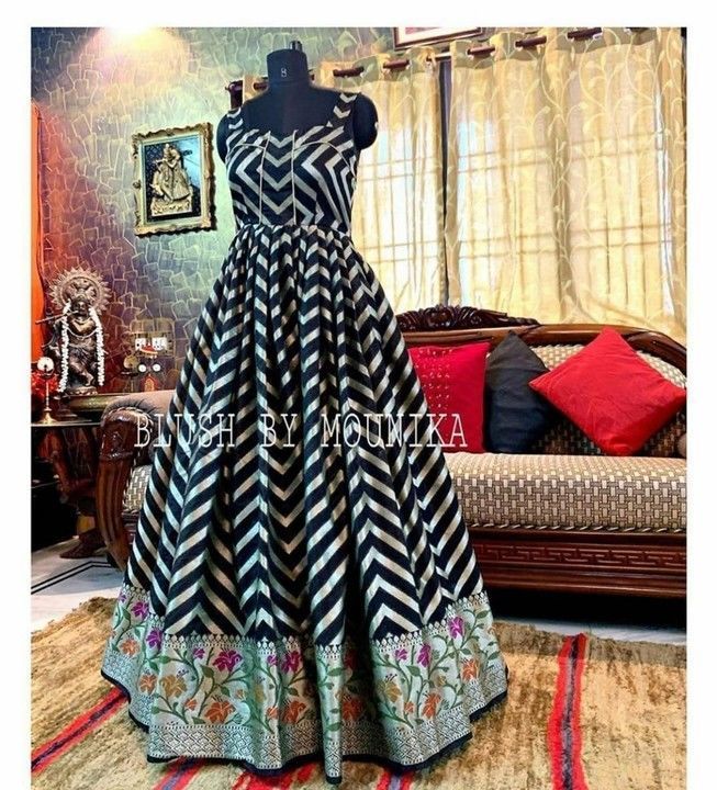 Anarkali gown uploaded by business on 6/27/2021