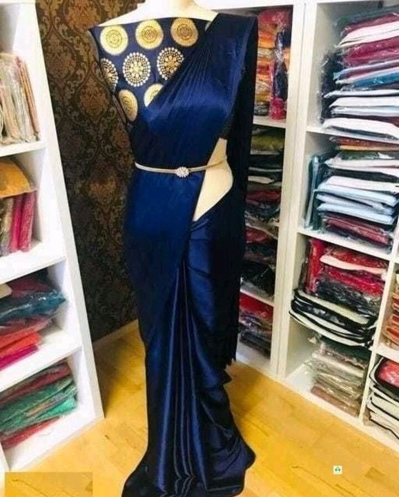 Fashionable Satin slik sarees uploaded by Online Royal shop on 6/27/2021