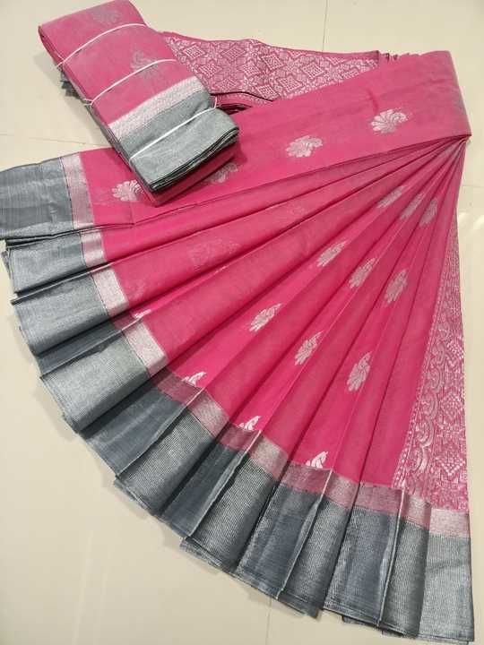 Post image 🧚‍♀🧚‍♀🧚‍♀🧚‍♀🧚‍♀🧚‍♀🧚‍♀🧚‍♀🧚‍♀🧚‍♀🧚

💫💫💫 *_Trendy &amp; Fancy  Soft Silk cotton Sarees_*💫💫💫

*Both side Silver border*

Lite weight sarees with grand thread 2/100&amp; Silver looks pretty..

Soft texture with feel like cool... 

*_ Running Blouse and Grand pallu_*

_*High quality thread &amp; Silver buta*_

_*price 1079+$*_

_*Uniform Set available*_

🥝🥝🥝🥝🥝🥝🥝🥝🥝🥝🥝