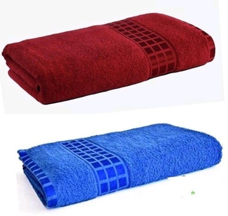 Bath towels pack of 2 uploaded by business on 6/27/2021