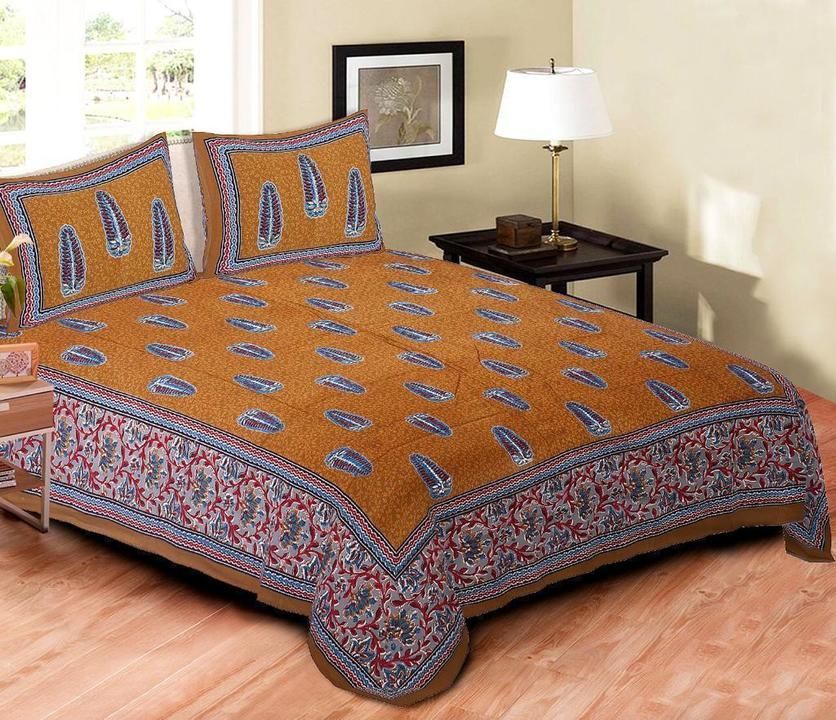 Double Bedsheets uploaded by Siddhivinayak Threads on 6/28/2021