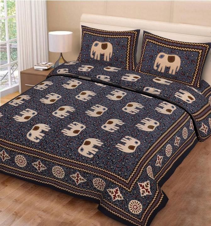Double Bedsheets uploaded by Siddhivinayak Threads on 6/28/2021