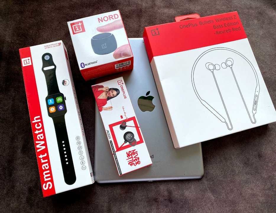 ❤One plus Smart watch combo  uploaded by Bhadra shrre t shirt hub on 6/28/2021