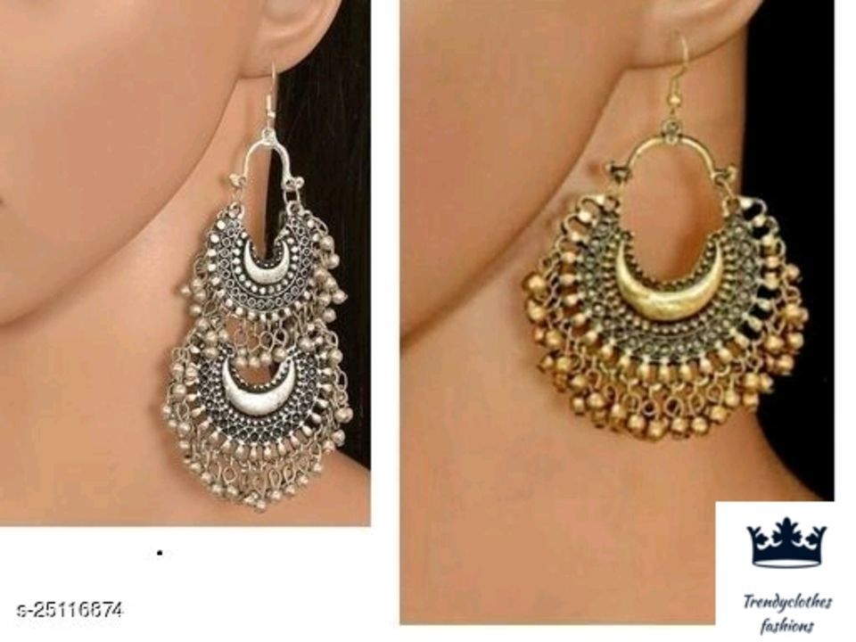Women earrings combo uploaded by Trendyclothes and fashions on 6/28/2021