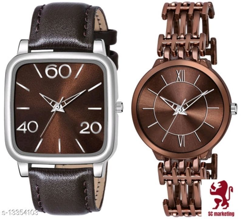 Classy Men Watches(pack of 2) uploaded by business on 6/28/2021