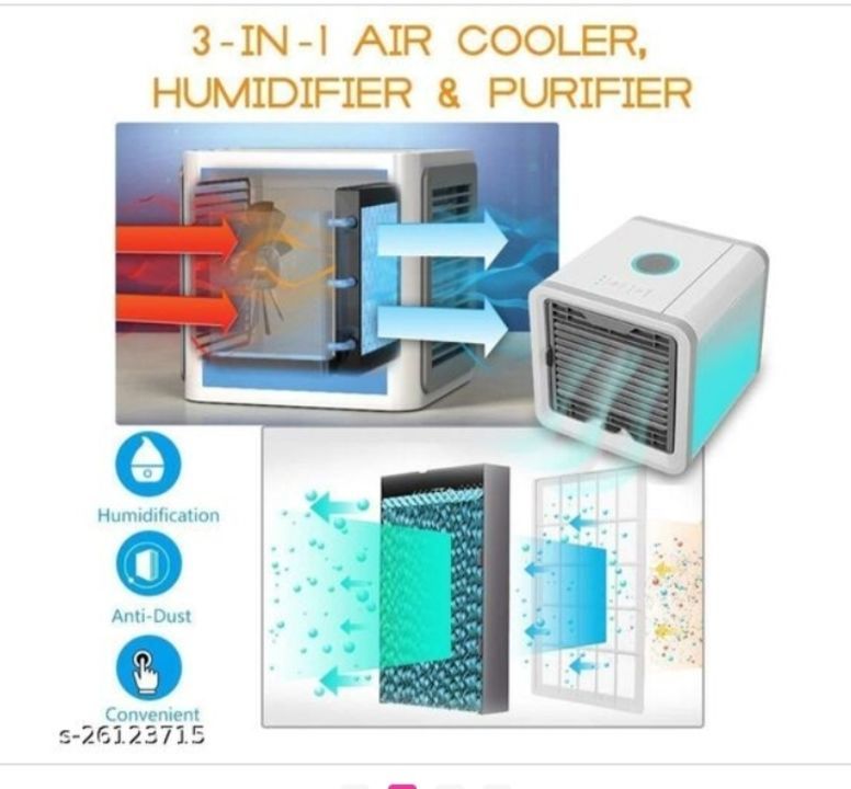 Air cooler with Air Purifier Humidifier uploaded by Forever youth on 6/28/2021