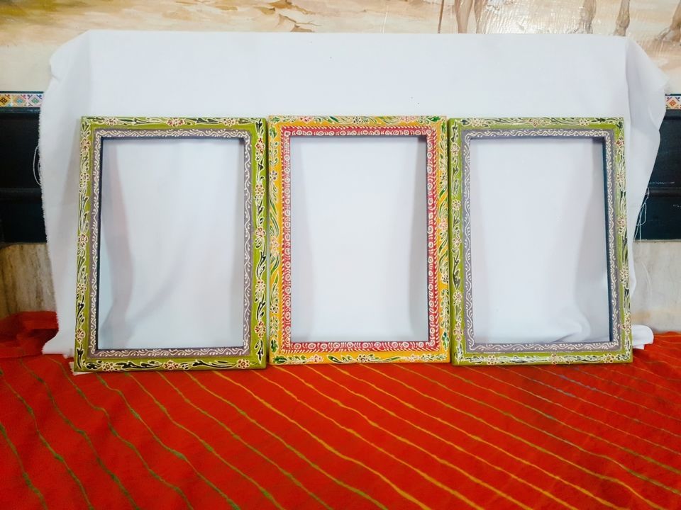 Handmade handpainted frames uploaded by Joping handicrafts on 6/28/2021