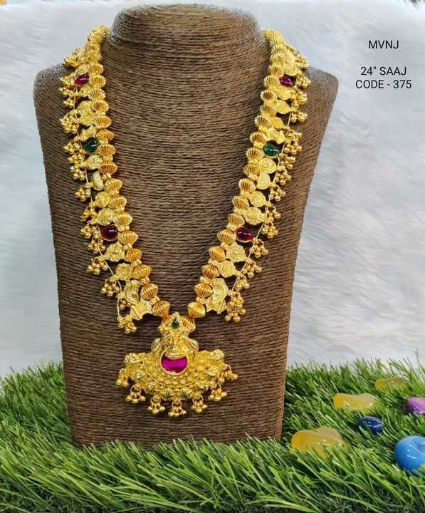 Kolhapuri jewelry uploaded by Samarth_trendy_fashion on 6/28/2021