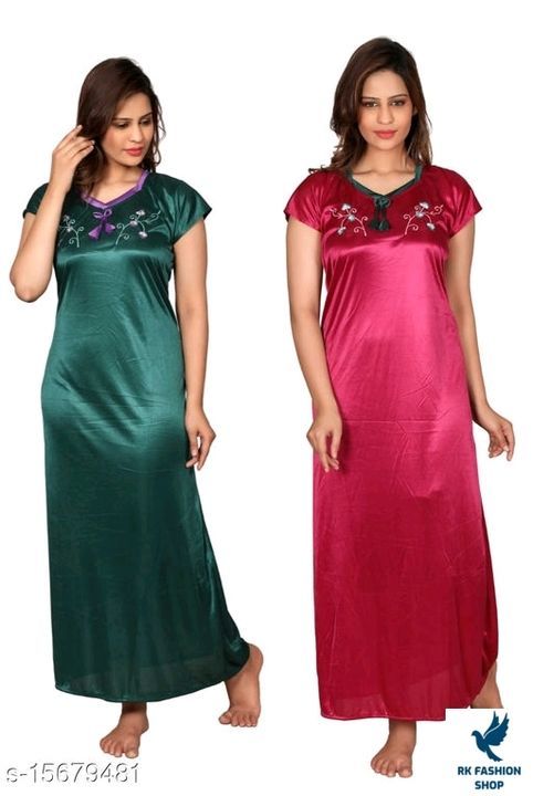 Night dress combo uploaded by Rk fashion shop on 6/28/2021