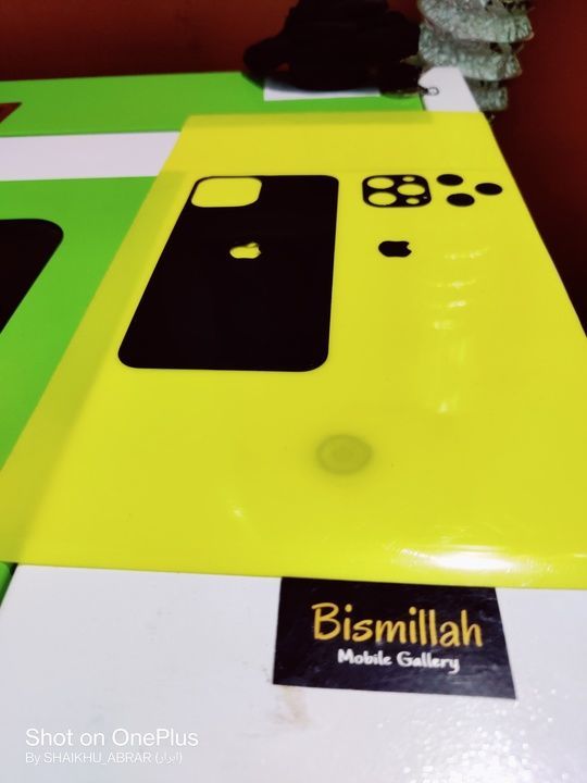 Iphone 12Pro Back Exclusive TPU Curve glass Customised To Japan technology Engraved skin uploaded by Bismillah mobile gallery on 6/28/2021