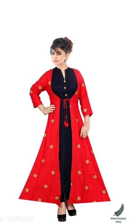 Checkout this latest Kurtis
Product Name: *Women's Solid Rayon Kurti*
Fabric: Rayon
Pattern: Solid
C uploaded by business on 6/28/2021