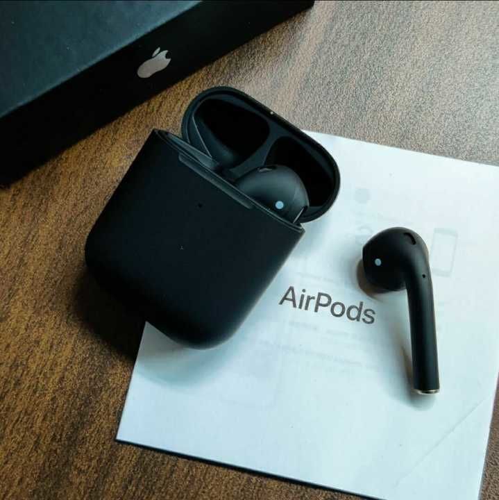 Airpods 2 black uploaded by Aurora brand on 6/28/2021