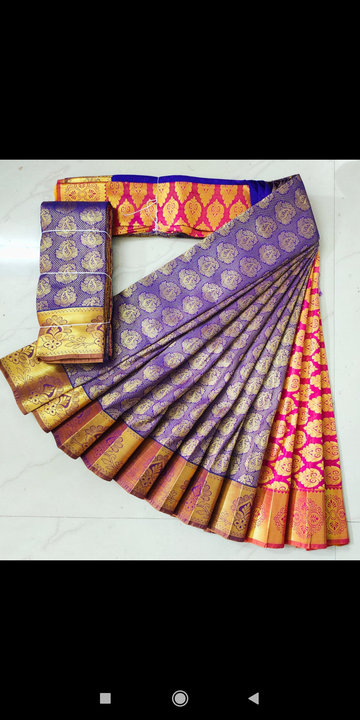 Post image ******😍👌👌👌😍**
*_ELITE BRIDAL PICK &amp;PICK FANCY SILK SAREES_**Samuthrika/vasthrakala style wedding type*
*Bridal silk material (type of pure silk)* 
*Real 3D Embosed Body*
*Rich pallu with Running blouse*((Sins tube))*Gold and copper jari Woven with Matching 110 karizma*
 *👌regular price= 1499+shipping*
*Today offer 1299+$*
*Hurry up*
🌿🌿🌿🌿🌿🌿