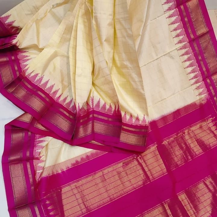 Post image TRADITIONAL IIKALTemple checks CollectionPure silk n Machine made Average quality Contrast blouse piece For price contact whaspp number 8121712982
Resellers most welcome M