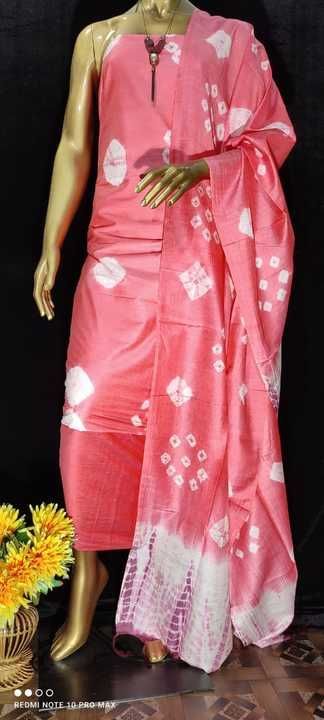 Katan silk Suit pis Shivpuri design uploaded by business on 6/29/2021