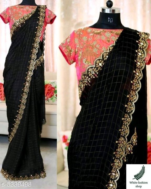Checkout this latest Sarees
Product Name: *  Attractive Cotton Chex Saree*
Saree Fabric: Satin
Blous uploaded by business on 6/29/2021