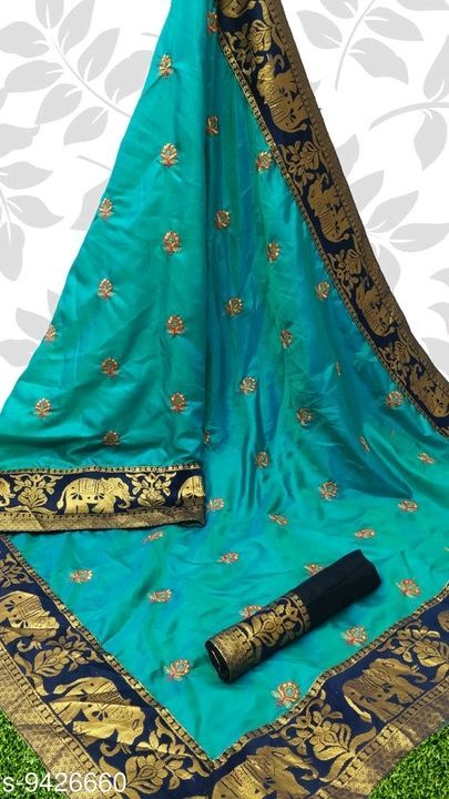 Post image Beautiful Sana silk saree with elephant border.Cash on delivery.No delivery charge.price 650For more detail whats appon 9306608042
