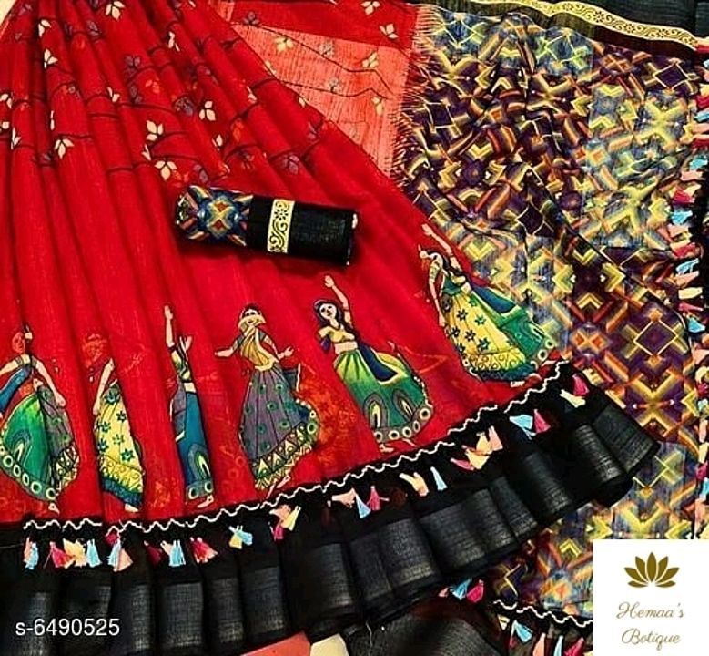 Dancing doll sarees uploaded by business on 8/17/2020