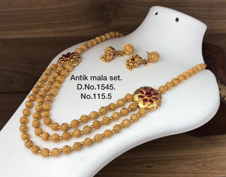 High Gold Brass Antique Mala uploaded by business on 6/29/2021