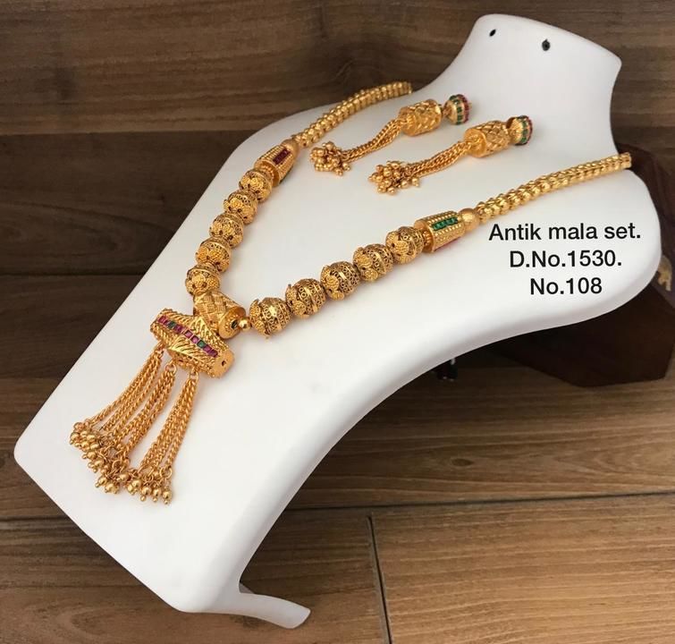 High Gold Brass Antique Mala uploaded by business on 6/29/2021