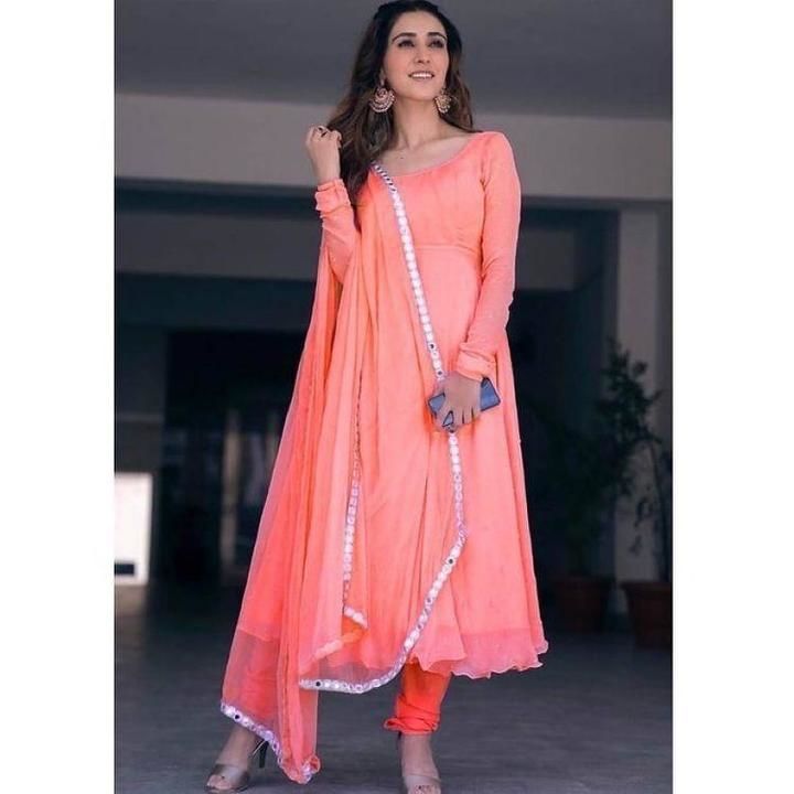 Beautiful Georgette Salwar Suit with Dupatta  uploaded by business on 6/30/2021