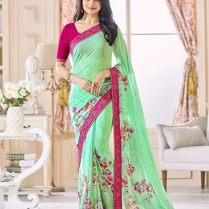 Printed Saree  uploaded by business on 6/30/2021