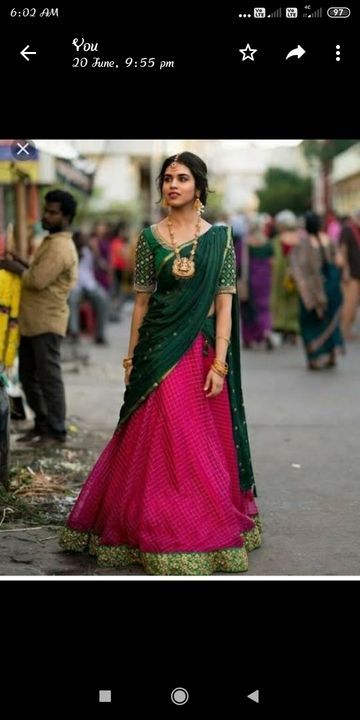 Post image I want 3 Pieces of  I need this type lehenga and saree 
Any one have please tell me.
Below are some sample images of what I want.