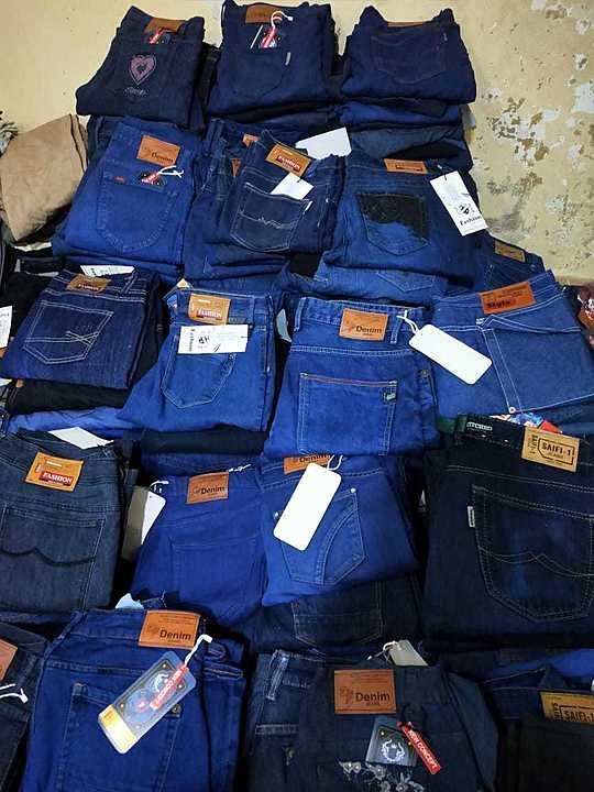 Post image Hi all , anyone interested in buying jeans at wholesale rate then let me know 

Price  - 250 per price
MOQ - 100

Contact us on +919311741415