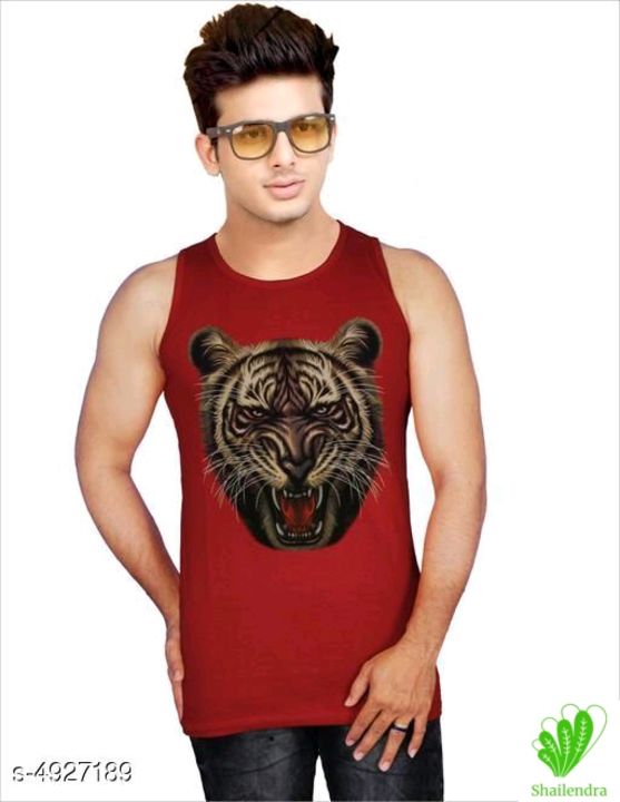 Post image I want 1 Pieces of Trendy Men T Shirt's
Fabric: Cotton
Sleeve Length: Sleeveless
Pattern: Printed
Multipack: 1
Sizes:
S.
Chat with me only if you offer COD.
Below are some sample images of what I want.