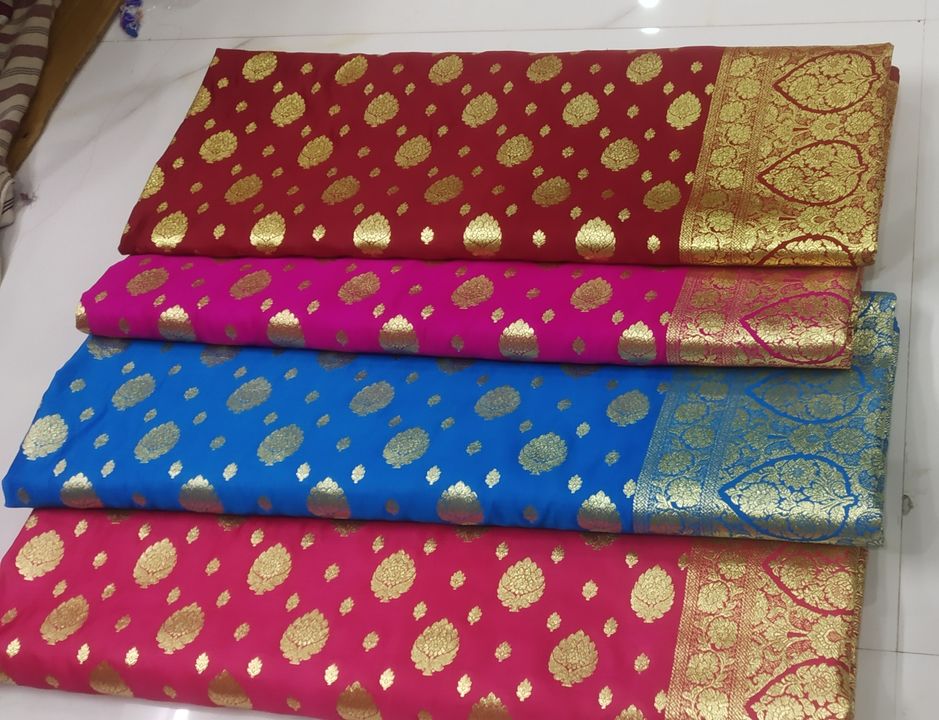 Banarasi ambose saree  uploaded by Mk fabrics on 6/30/2021