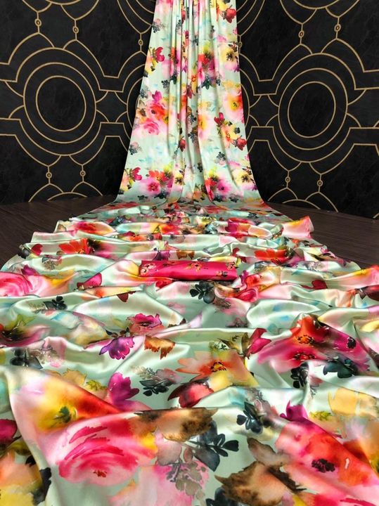Satin saree uploaded by business on 6/30/2021