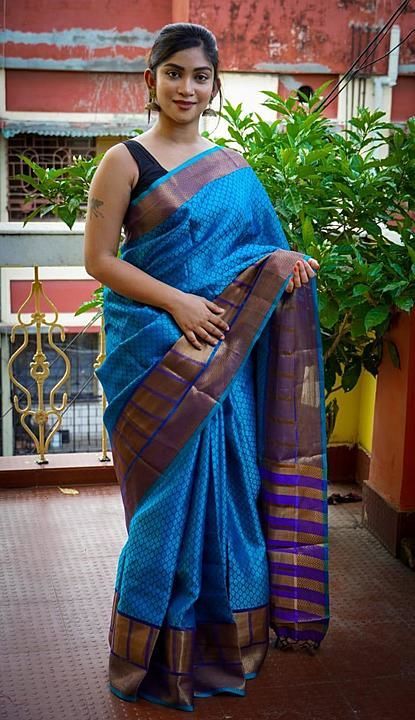 

Fabric details - Muslin silk weaving with beautifu saree  uploaded by Women's fashion clothing  on 8/18/2020