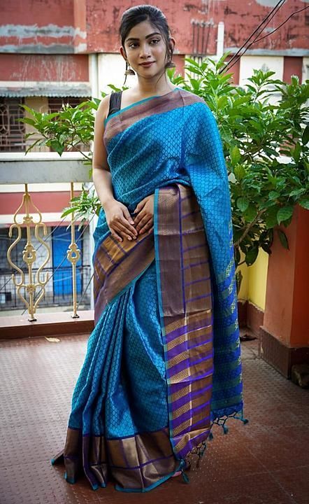 

Fabric details - Muslin silk weaving with beautifu saree  uploaded by Women's fashion clothing  on 8/18/2020