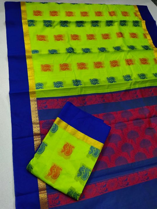 Silk cotton saree's  uploaded by business on 6/30/2021