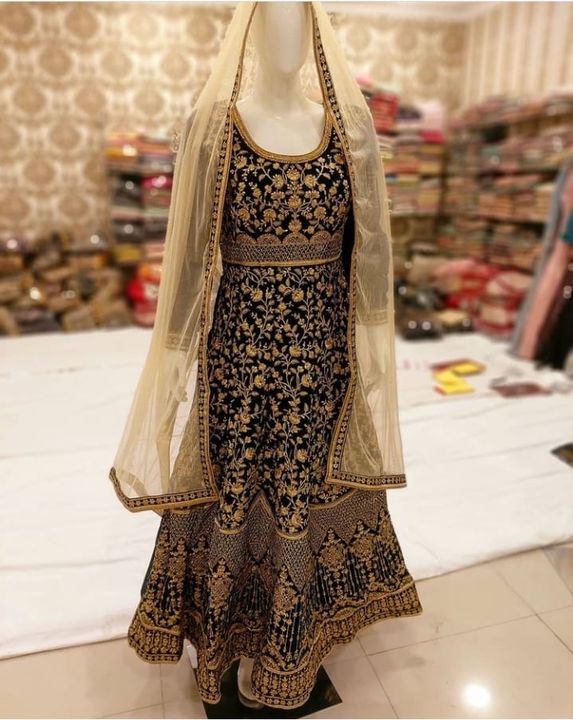 Post image 👇
*Book now**New dress**fabric :- silk  with  net gota embroidery Work**Its all original pics**shipping extra**single available**no cod**Only bank and paytm,tez,google pay aacept*👈🏻*