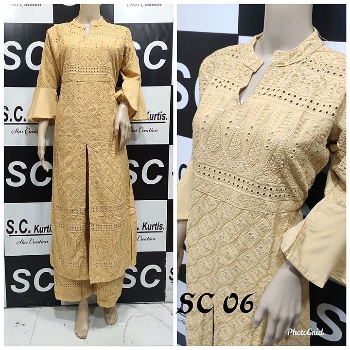 Post image We are manufacturing sc kurtis wholesaler and resaler welcome for more information contact me on whatspp +91 7900130663