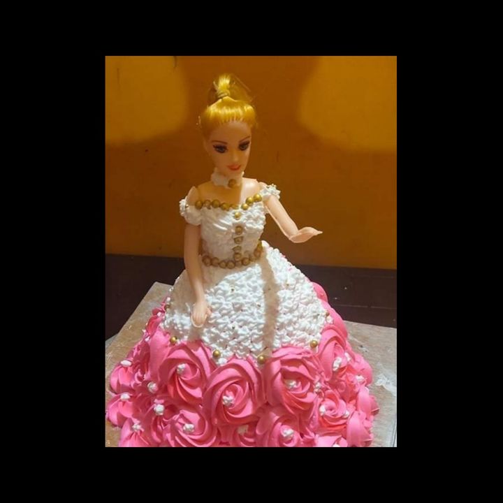 Doll cake uploaded by Rashi Agrawal on 6/30/2021