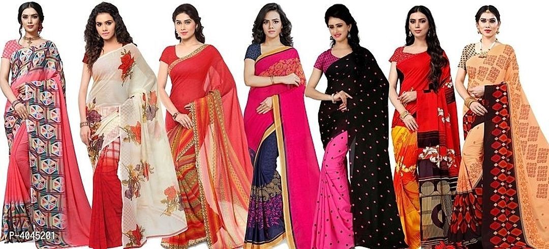 Post image Pack Of 7 Stylish Printed Daily Wear Faux Georgette Saree

Pack Of 7 Stylish Printed Daily Wear Faux Georgette Saree

*Color*: Multicoloured

*Fabric*: Georgette

*Type*: Saree with Blouse piece

*Style*: Printed

*Design Type*: Daily Wear

*Saree Length*: 5.25 (in metres)

*Blouse Length*: 0.75 (in metres)

*Returns*:  Within 7 days of delivery. No questions asked

⚡⚡ Hurry, 7 units available only 

🌹🌹🌹🌹🌹🌹🌹🌹

COMBO OFFERS

🌹🌹🌹🌹🌹🌹🌹🌹

Hi, check out this collection available at best price for you.💰💰 If you want to buy any product, message me

🌹🌹🌹🌹🌹
price : 2100
🌹🌹🌹🌹🌹🌹🌹
pm 9004849487
🌹🌹🌹🌹🌹🌹🌹