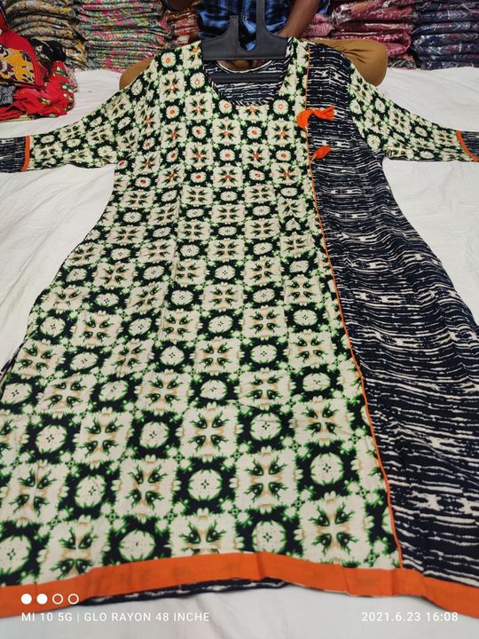 Printed Kurti uploaded by business on 7/1/2021