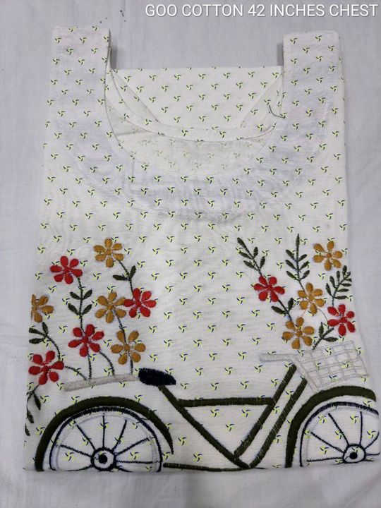 Embroidered Kurti uploaded by business on 7/1/2021